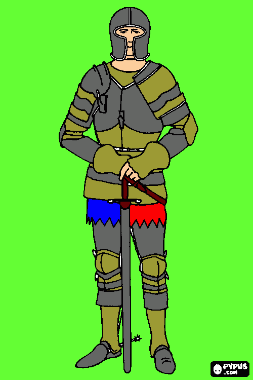 caballero charrito para colorear