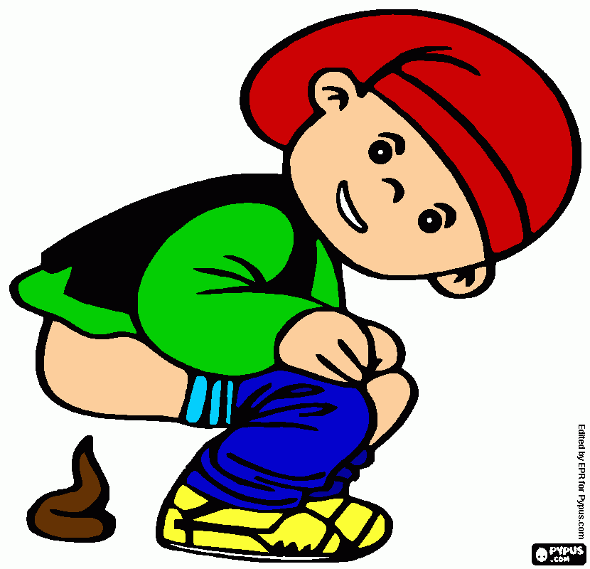caganet para colorear