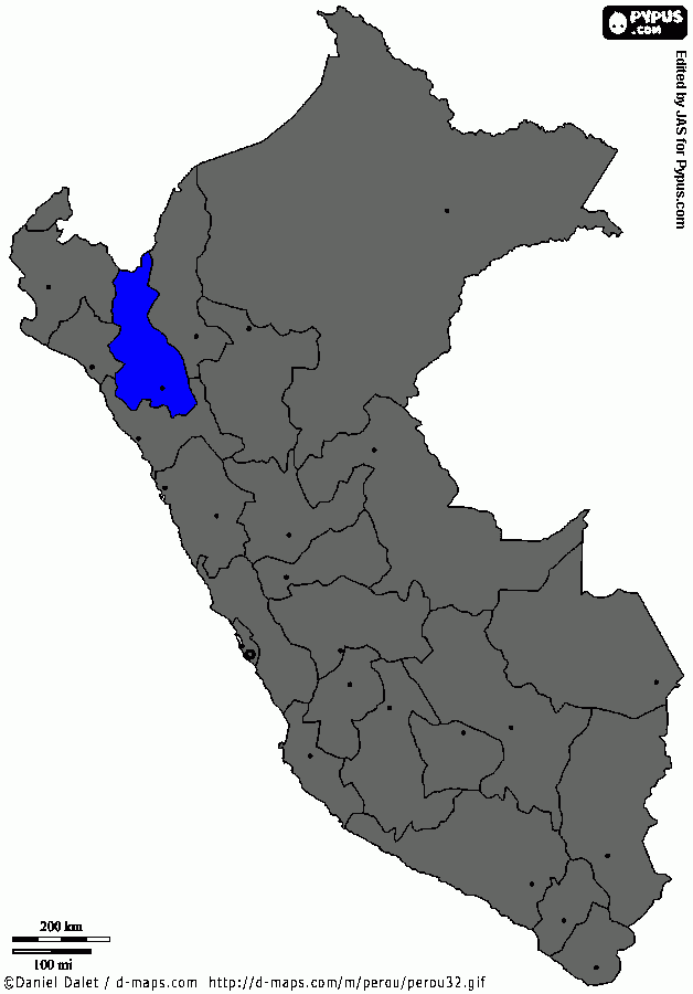 cajamarca para colorear
