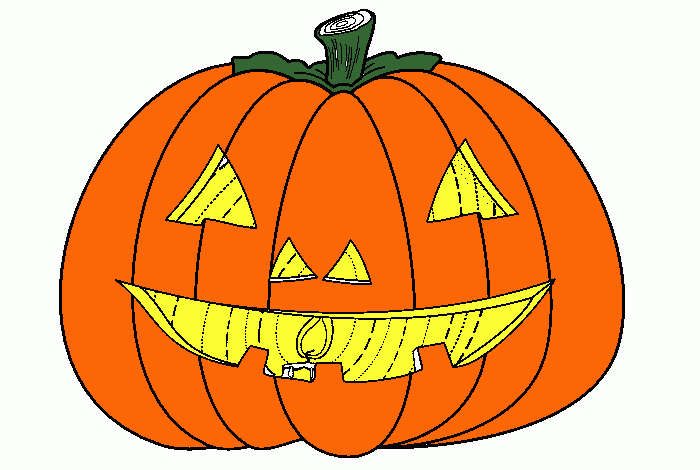 calabaza para colorear