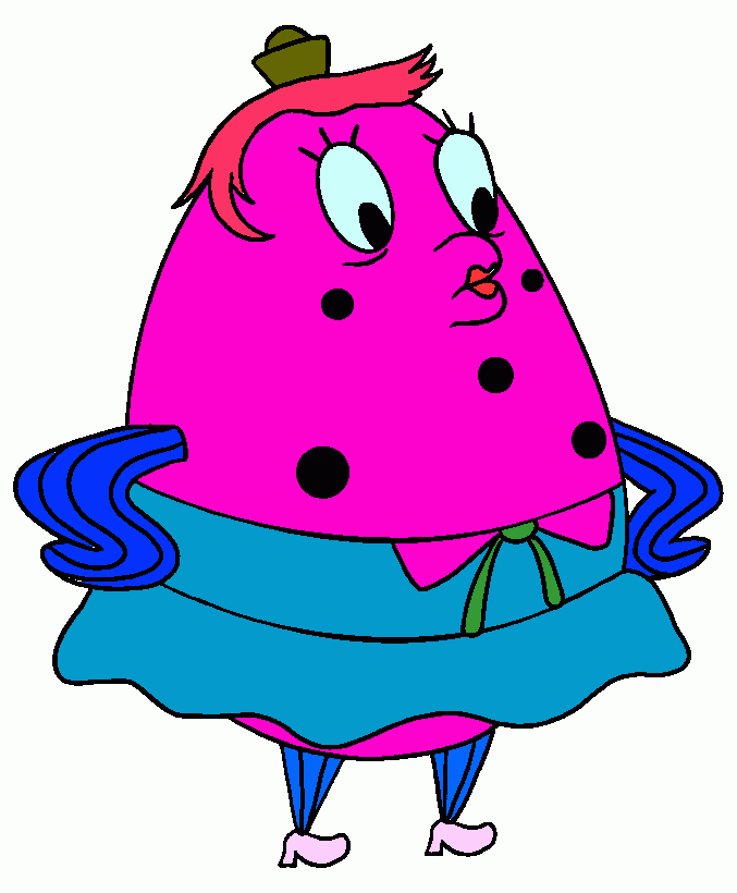calamar pez para colorear