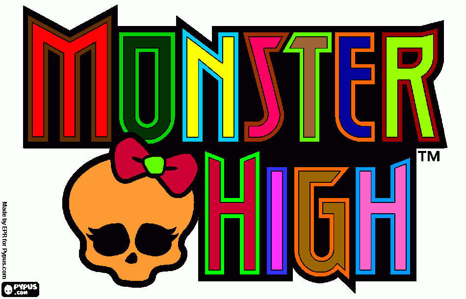 calavera con letras para colorear