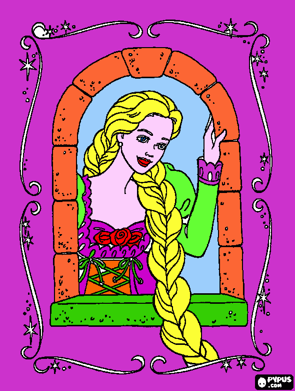 calicatura para colorear