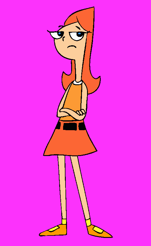 candance flynn para colorear