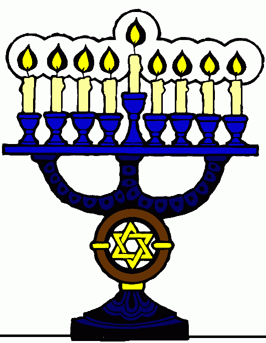 candelabro para colorear