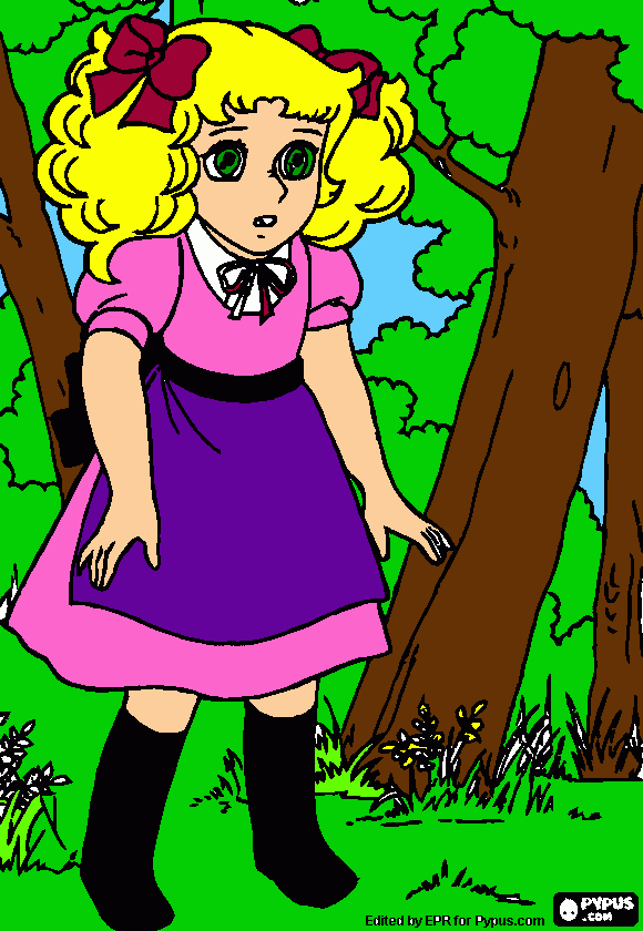 candy para colorear
