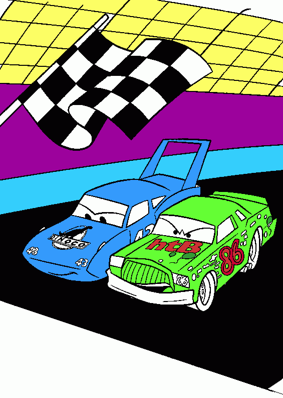 carritos para colorear