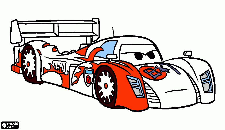 CARS PARA COLOREAR Y RECORTAR para colorear