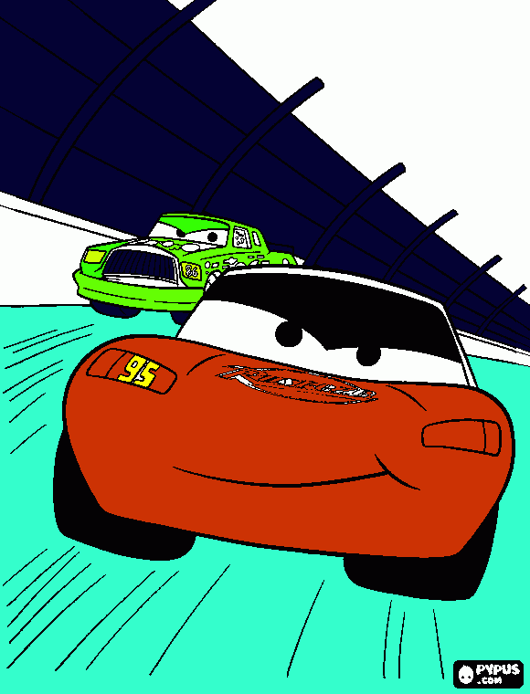 Cars1 para colorear