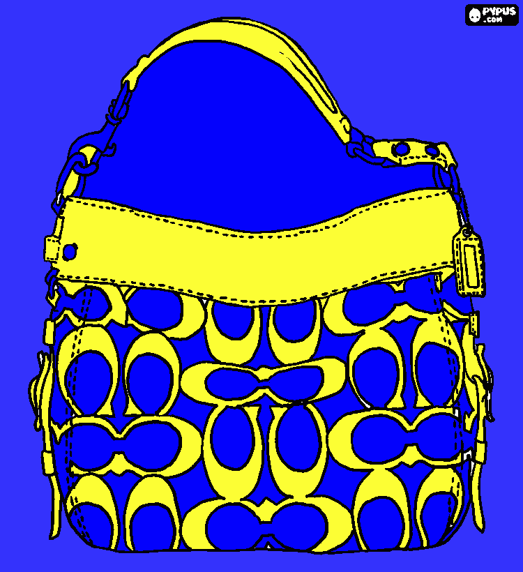 carteras para colorear