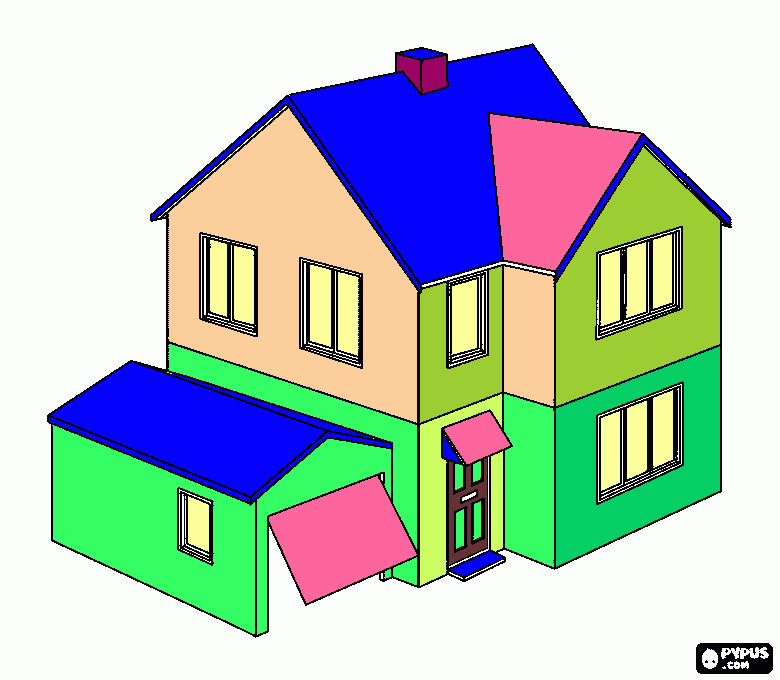 casabella para colorear