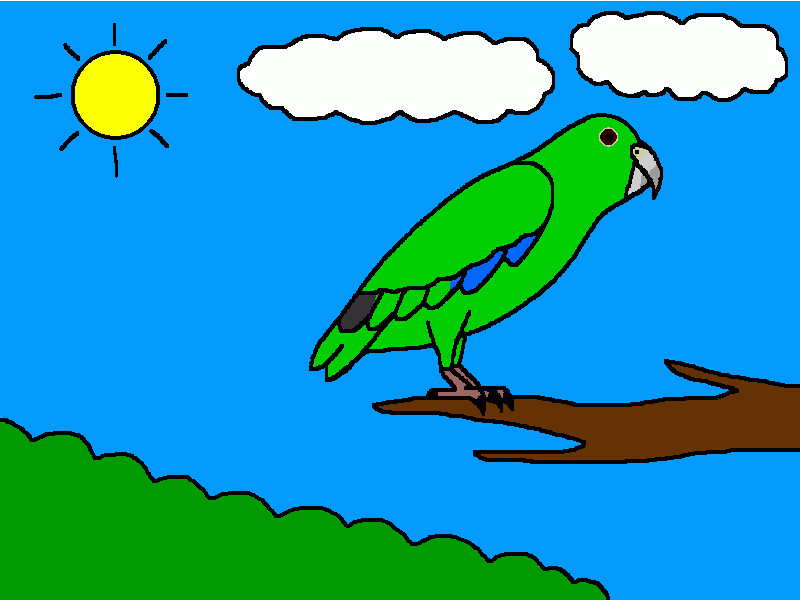 catita enana para colorear