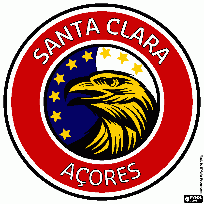  cd santa clara para colorear