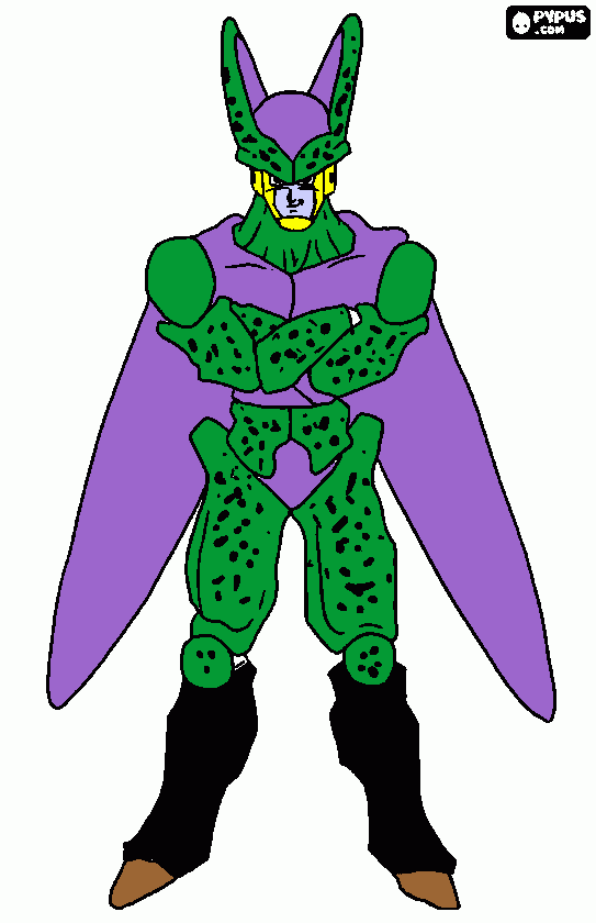 cell ultimo para colorear