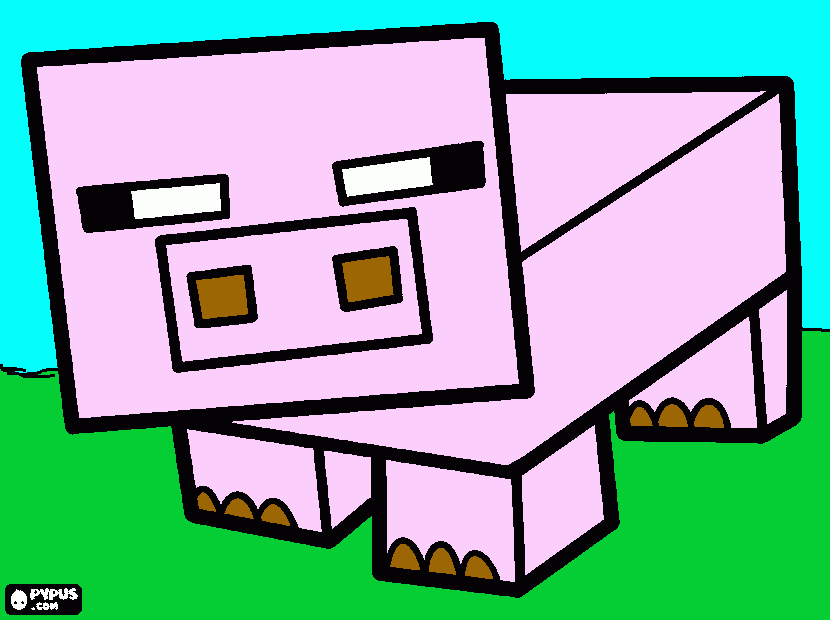 Cerdo De Minecr Para Colorear Cerdo De Minecr Para Imprimir Cerdo De Minecr Para Colorear Cerdo De Minecr Para Imprimir