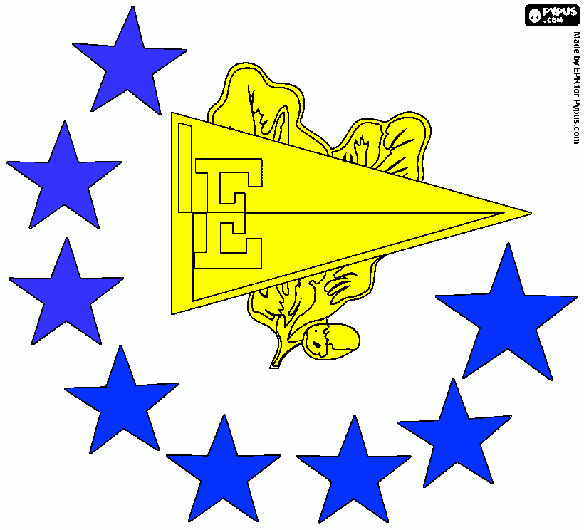 cesar para colorear
