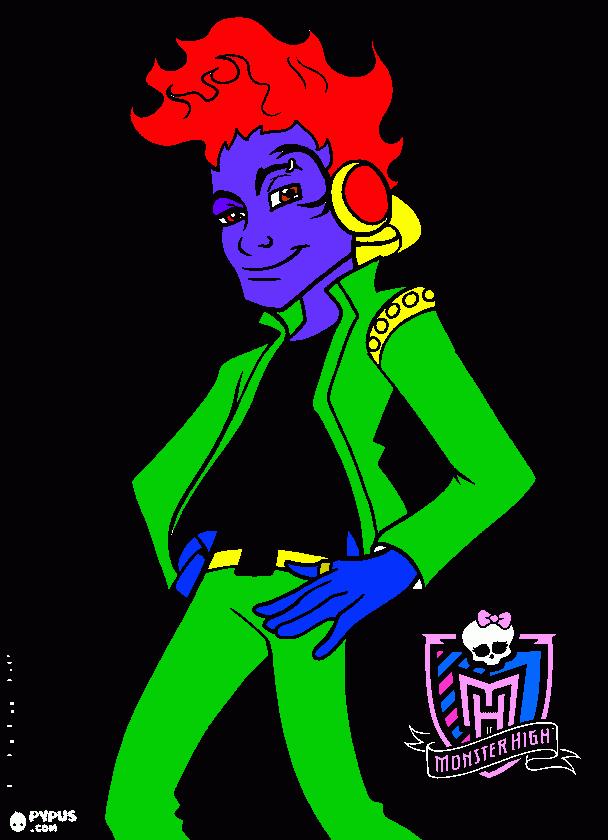 chachi  piruli para colorear