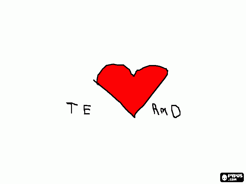 Chau :D para colorear