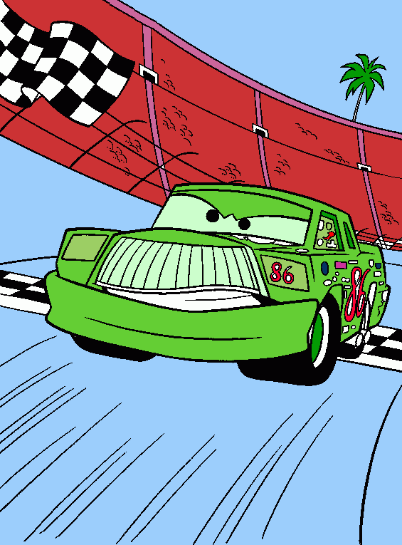 CHICK CARS para colorear