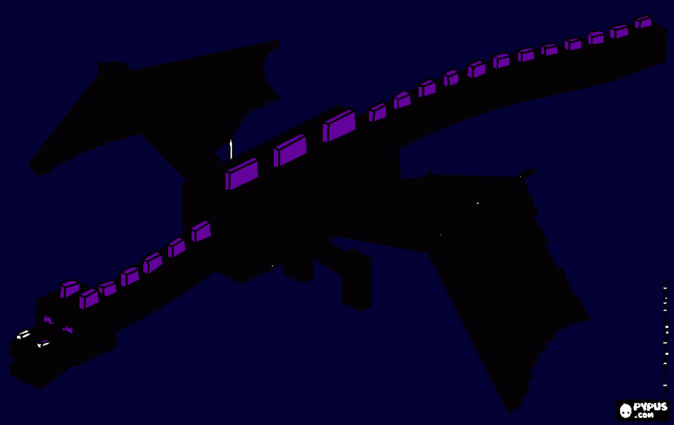Chido Es el ...... EnderDragon!!!!!!!!!!!!!!!!!!!!!!!!!!!!!!!! para colorear