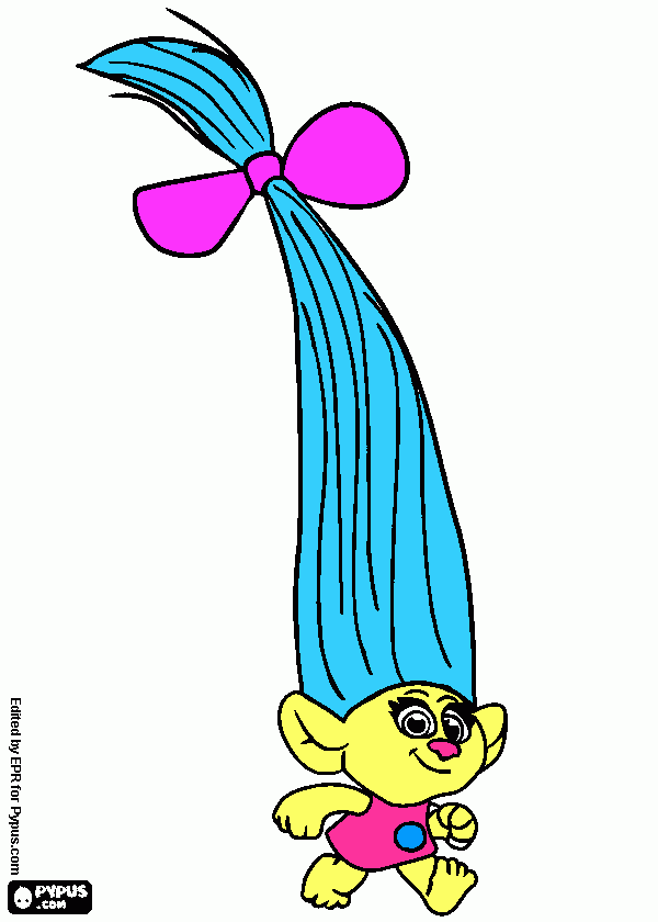 chiquilina para colorear