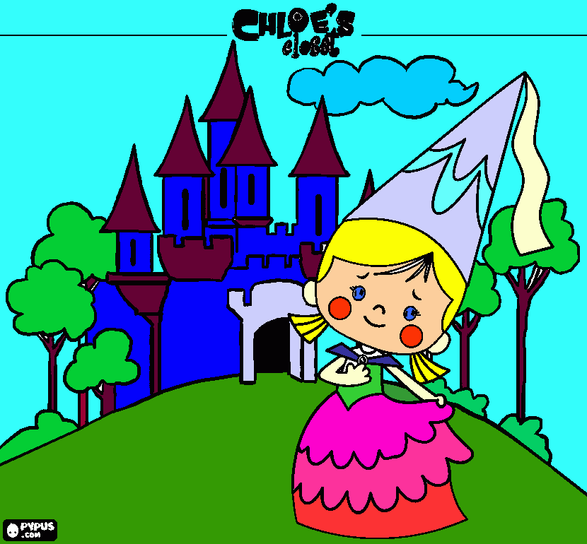 CHOLE para colorear