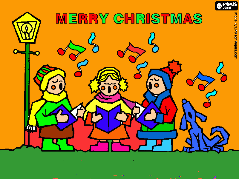christmas para colorear