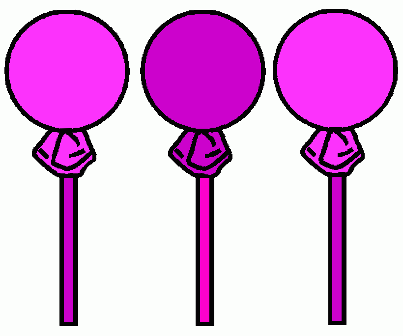 chupa chups para colorear
