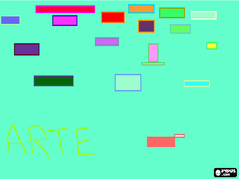 Clase de Arte para colorear