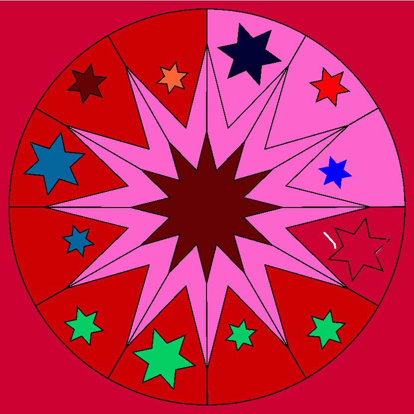 Clase Mandala para colorear