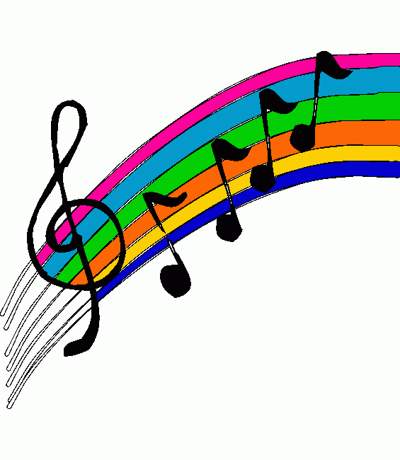 clave de sol para colorear