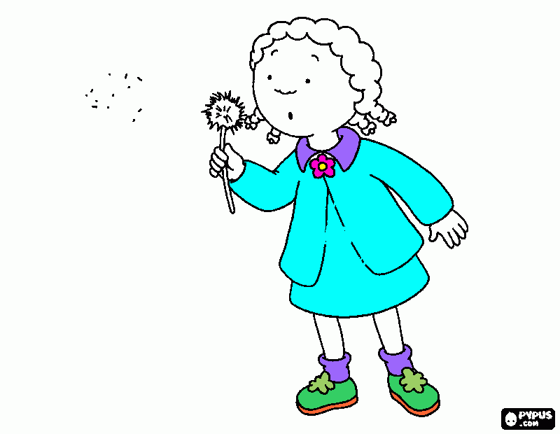 clementine para colorear