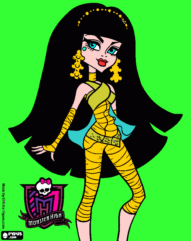 CLEO THE NILE para colorear