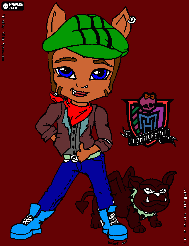 clot para colorear