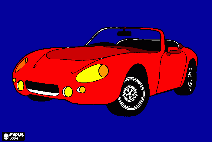 coche grease para colorear