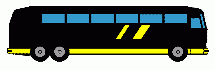 colectivo para colorear