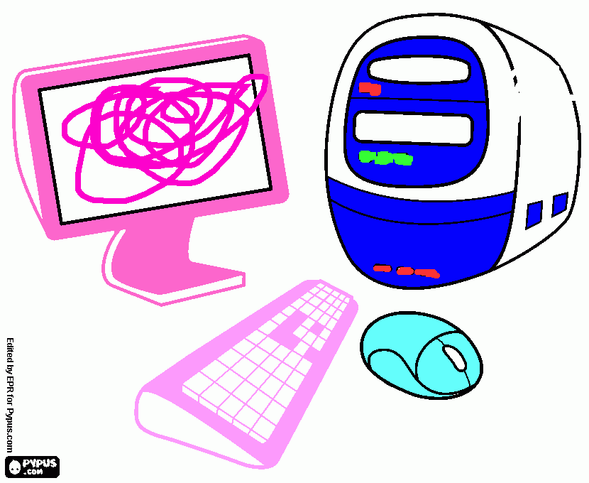 coloreado de linda Suarez de Finder para colorear