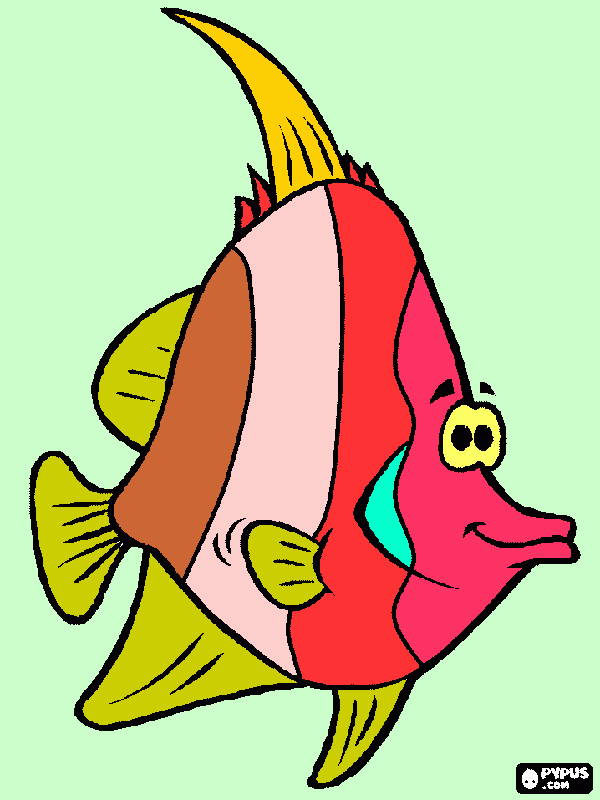 coloreo de dibujo para colorear