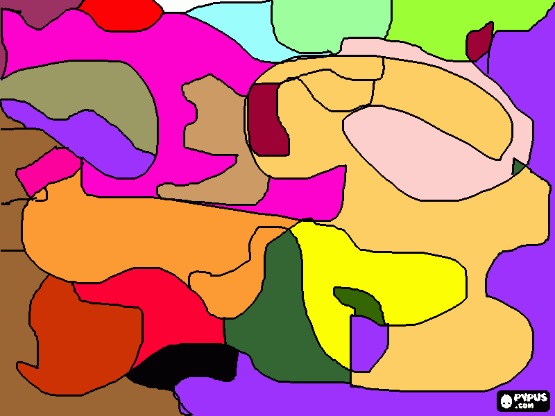 colores vivos para colorear