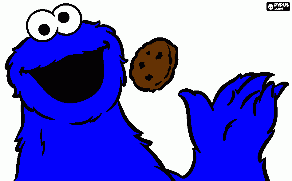 come galleta para colorear