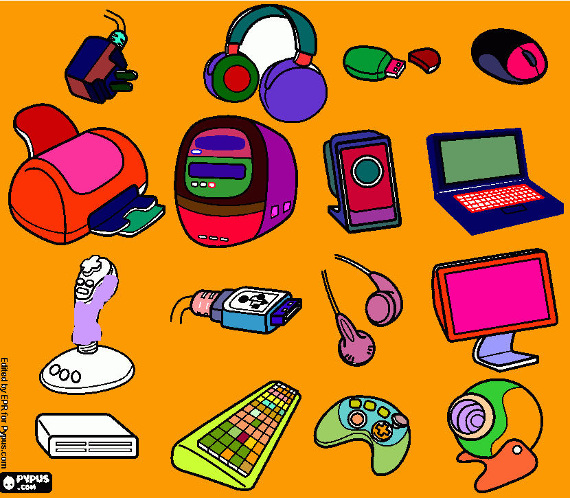computo para colorear para colorear