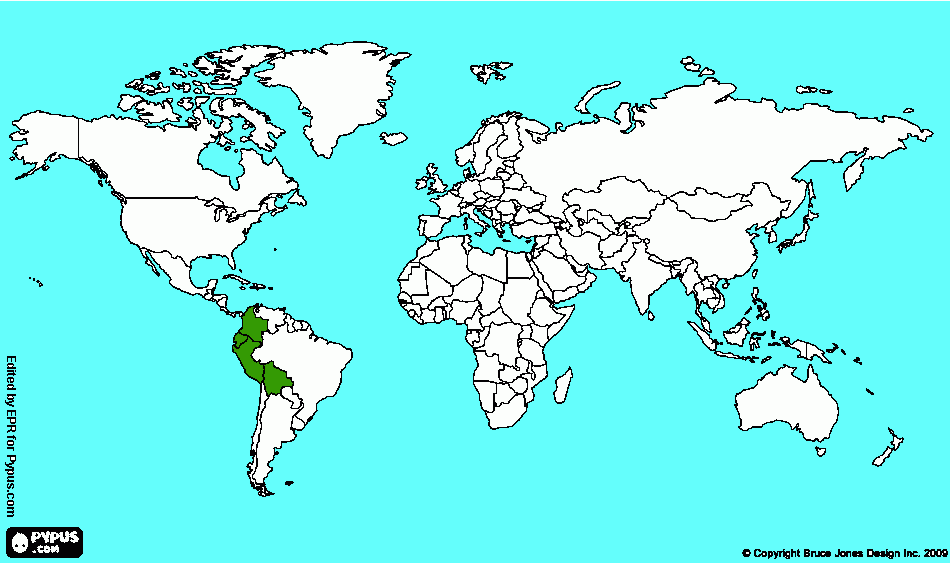 comunidad andina para colorear