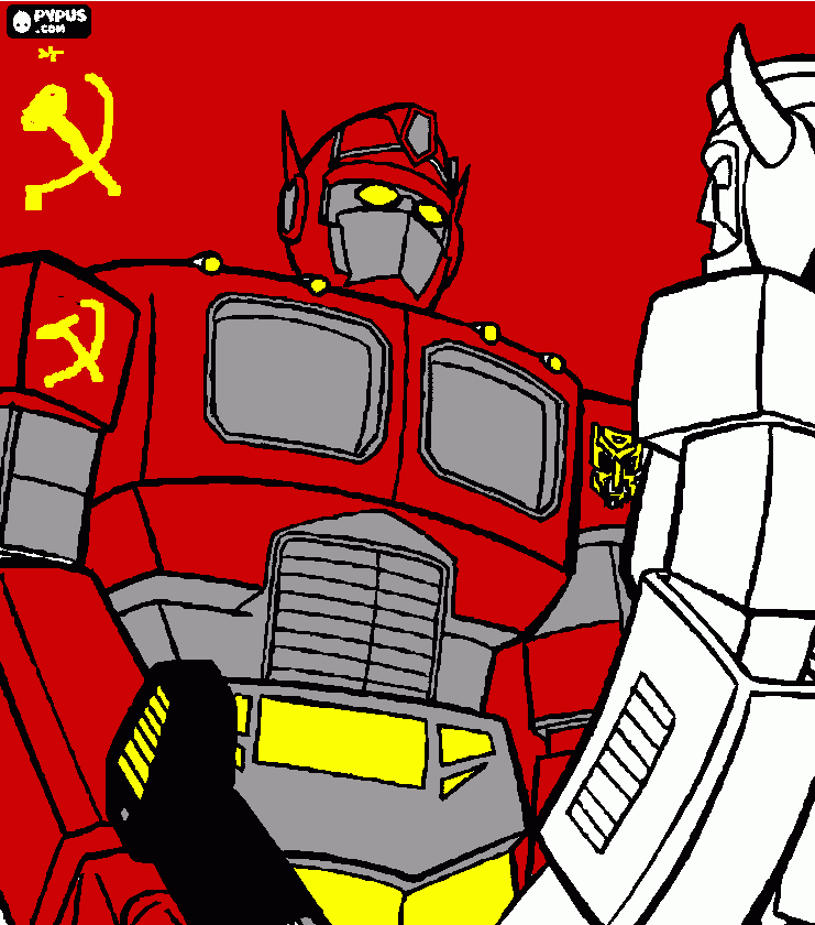 Comunismus prime para colorear