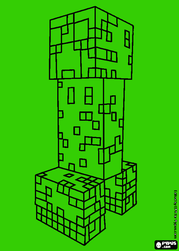 con amor angel creeper para colorear