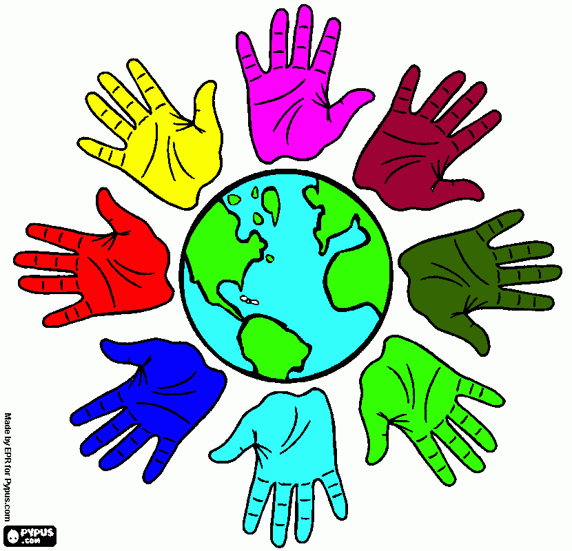 CON MUCHO AMOR Y RESPETO para colorear