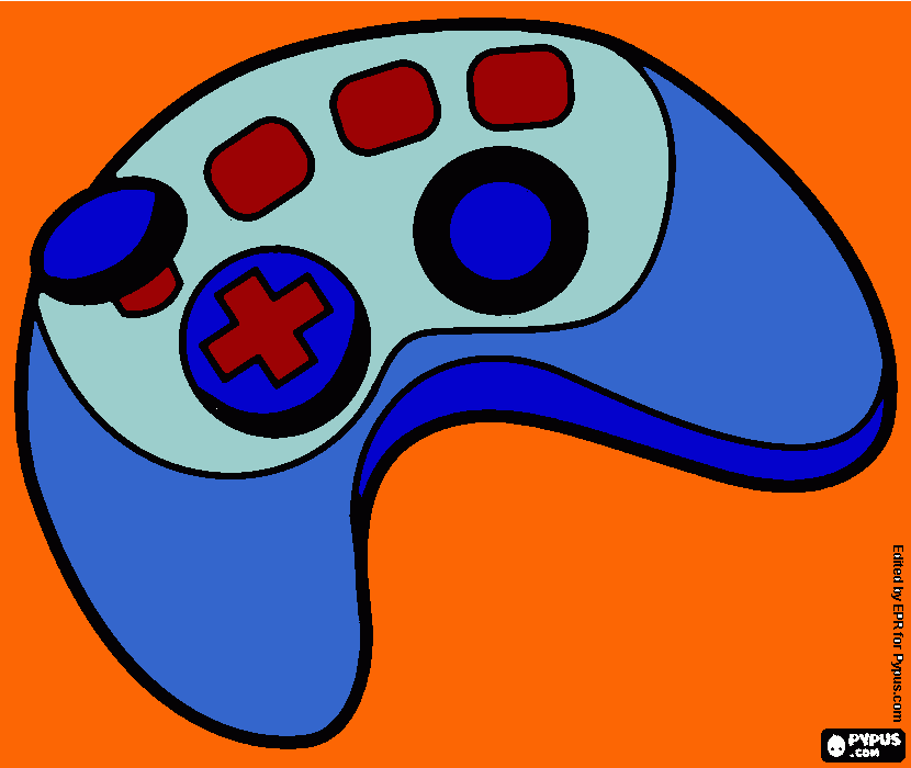 control para colorear