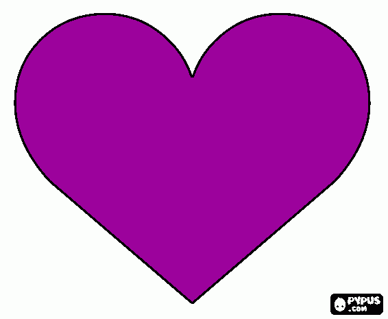 corazon lleno de amor de DIOS para colorear