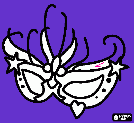 corazon  partido para colorear
