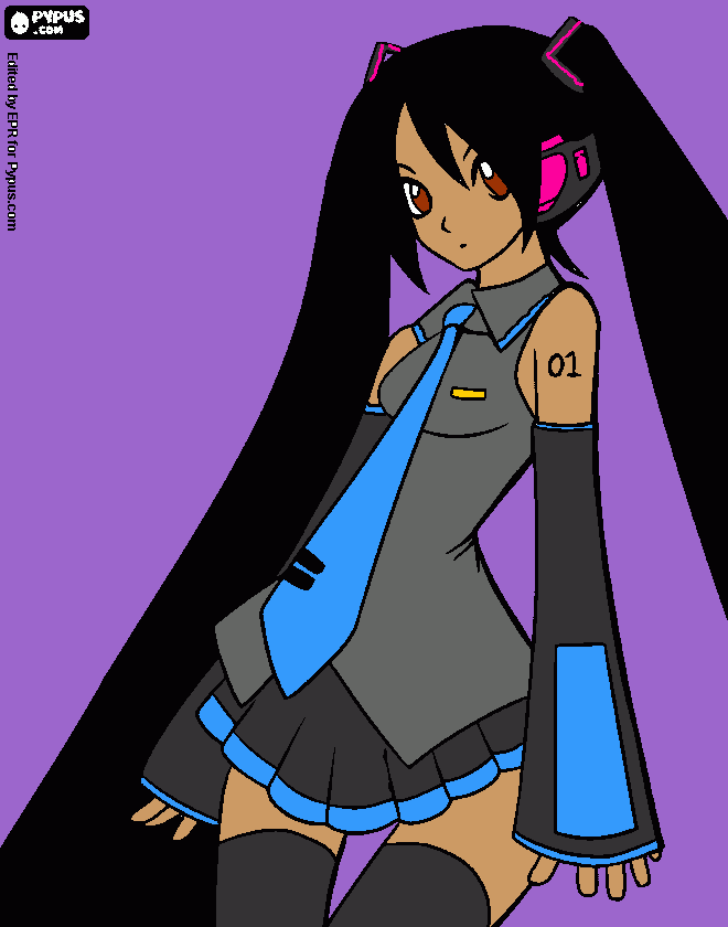 cossplay para colorear