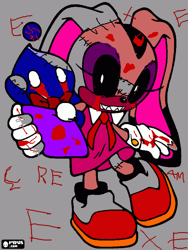 cream exe para colorear